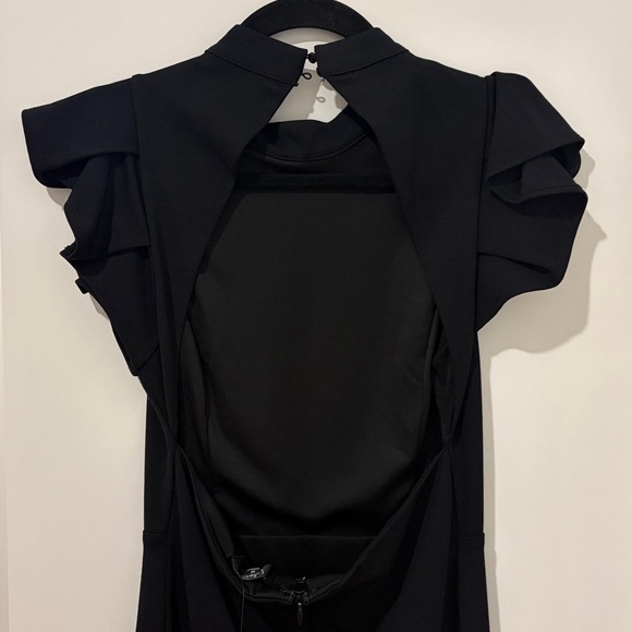 Lulus Stylish Splendor Backless Ruffle Bodycon Midi Dress - Picture 10 of 12